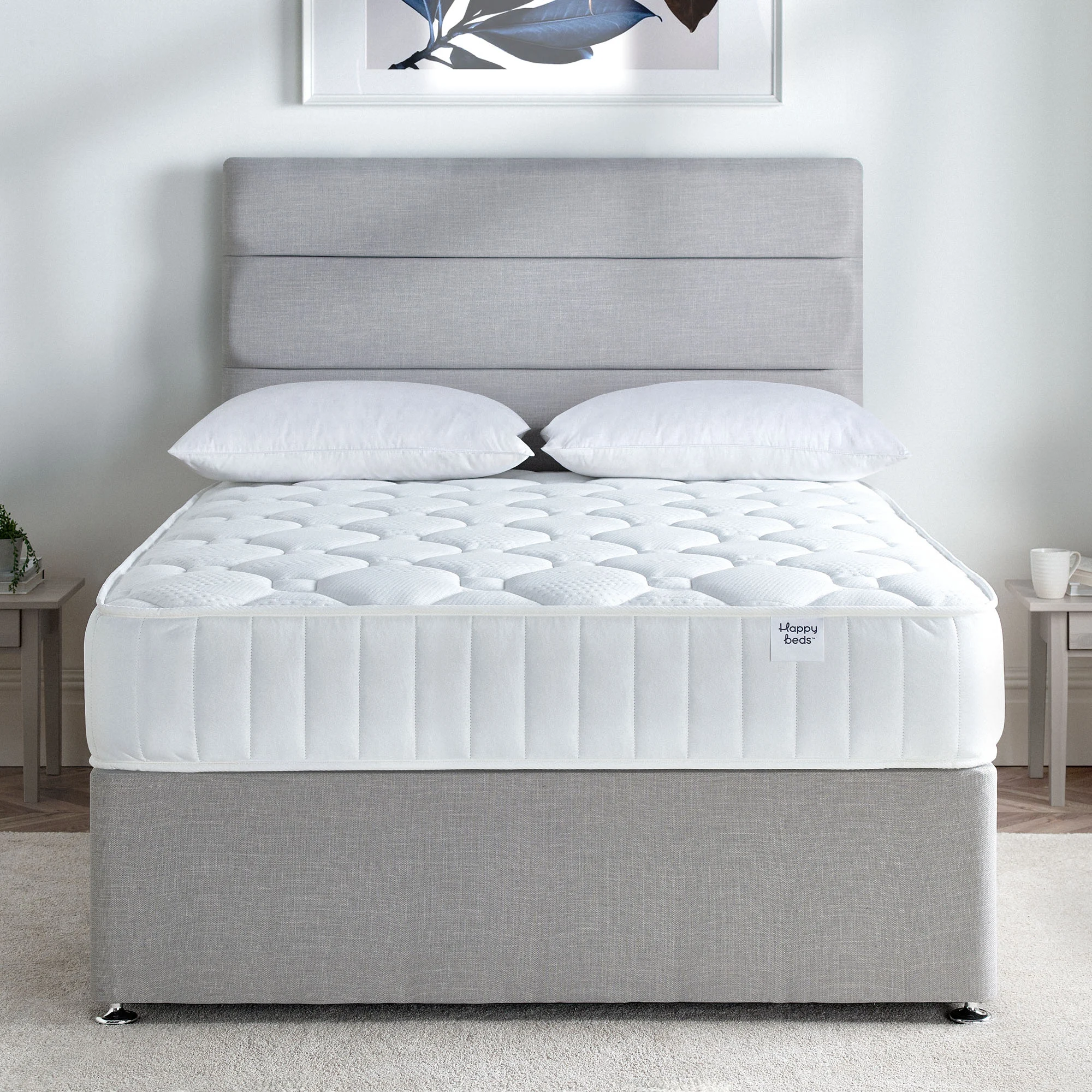 Hermione Green Fabric Ottoman Storage TV Bed